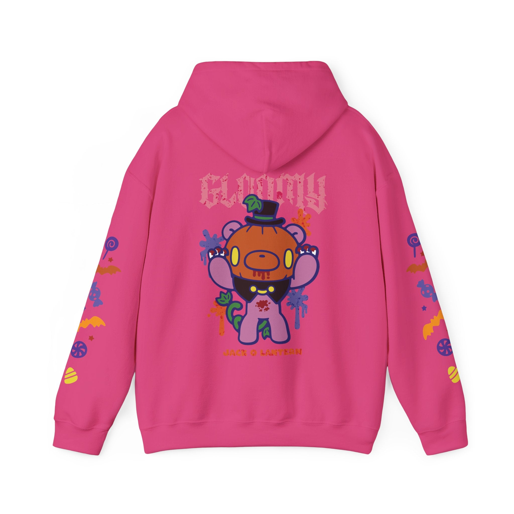 Halloween Jack O lantern Gloomy Bear Hoodie